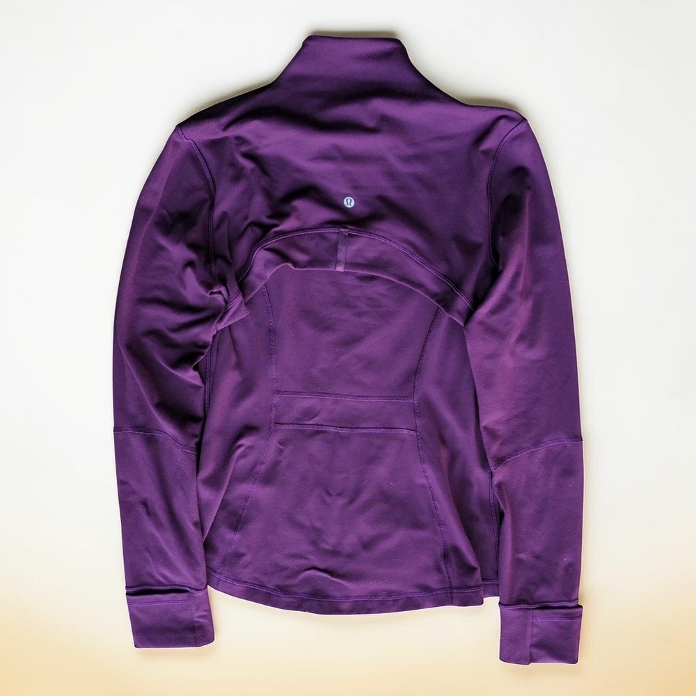 Lululemon Define Jacket Sz 10 Dramatic Magenta Luon - Picture 5 of 13
